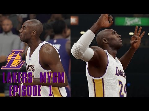 NBA 2K15 PS4 Lakers MyGM - Lakers Are Back! (EP.1)