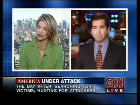 CNN 9/11 LIVE TV Coverage (9/12/01) 8:30 A.M - 8:45 A.M