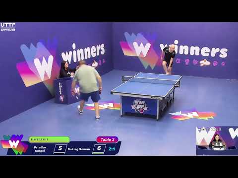 WINners CUP table 2  19.12  Priadko Sergei - Boklag Roman  15:00