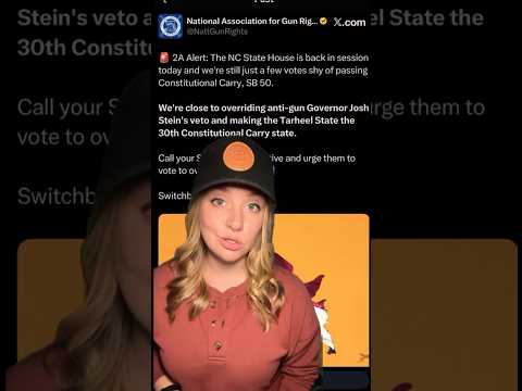 Constitutional Carry Reminder!!! You Could Be 30!!! ￼#2ndamendment #shortsfeed #shortsvideo #shorts Thumbnail