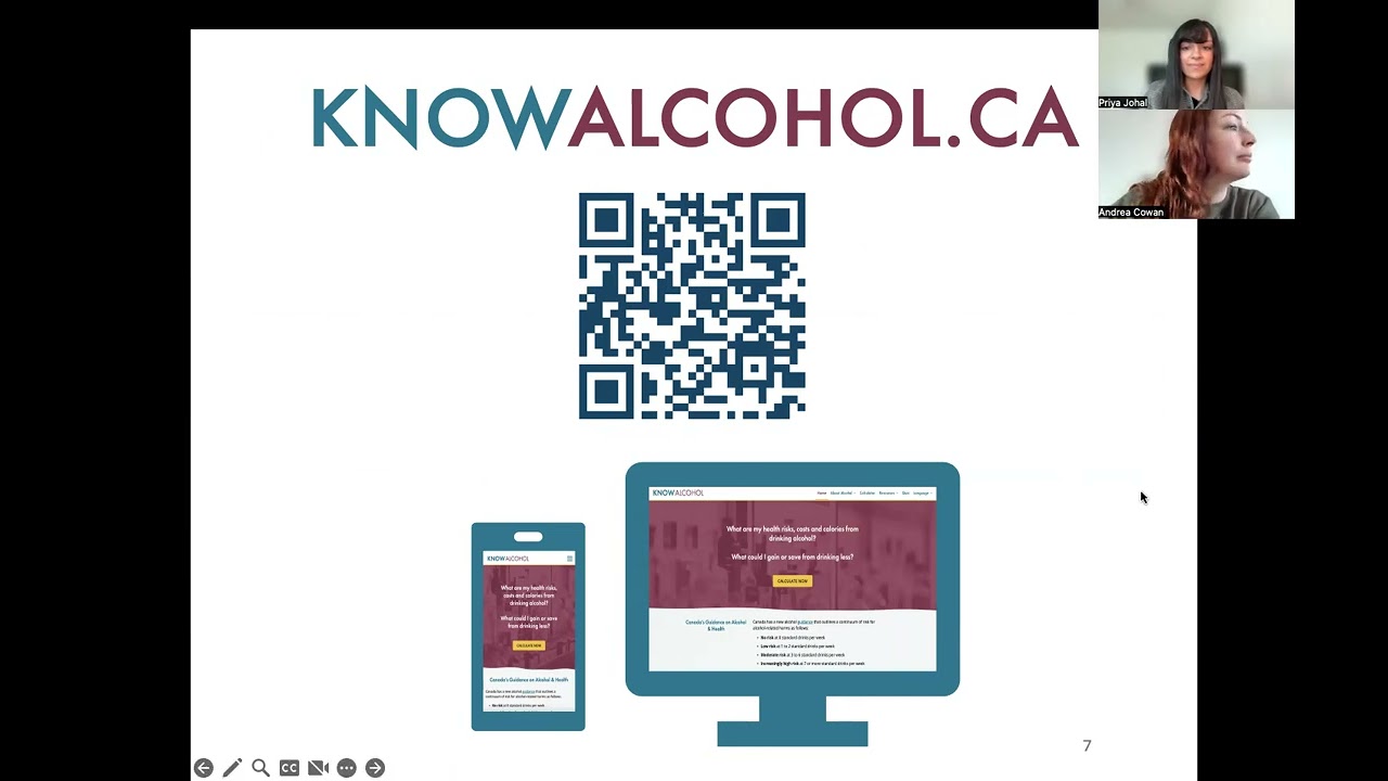 Know Alcohol: An interactive web application supporting Canada’s guidance on alcohol and health
