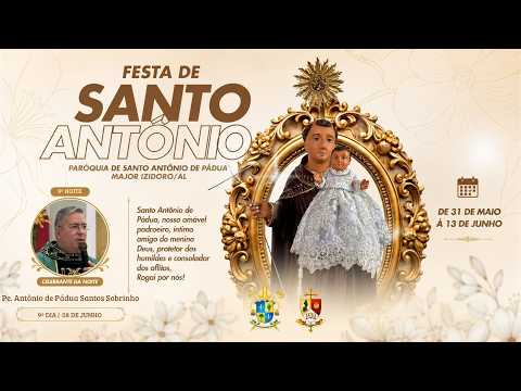 Festa de Santo Antônio de Pádua - 08/06/2026 - Major Izidoro/AL