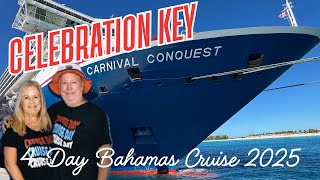 Carnival Conquest 4-Day Cruise, Celebration Key, 10/14/25
