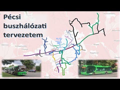 Ilyen is lehetne Pécs buszhálózata