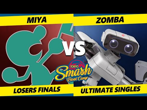 Tokyo SBC Losers Finals - Miya (Game & Watch) Vs. Zomba (ROB) Smash Ultimate - SSBU