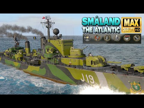 Destroyer Småland: Good player with an excellent result - World of Warships