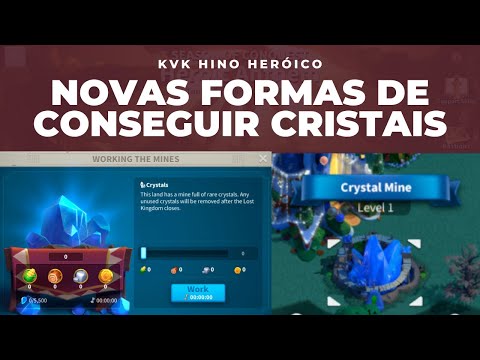 MUDANÇAS NO HINO HEROICO? - NOVOS MEIOS DE CONSEGUIR CRISTAIS - RISE OF KIGNDOMS