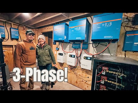 We Have Power! Installing Our 3-Phase Power System | Off-Grid