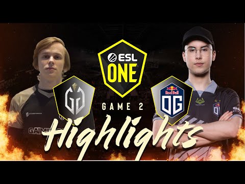 Game 2: OG vs Gaimin Gladiators | ESL One Stockholm | May 22, 2022