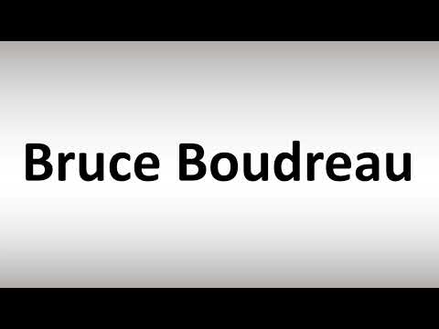 How to Pronounce Bruce Boudreau