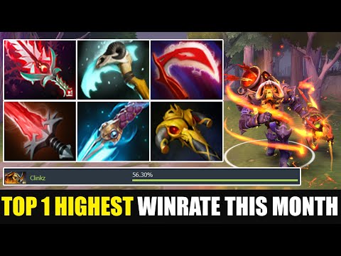 Insane Clinkz Got Double Rampage on Enemy Base - TOP #1 Highest Winrate Hero Dotabuff