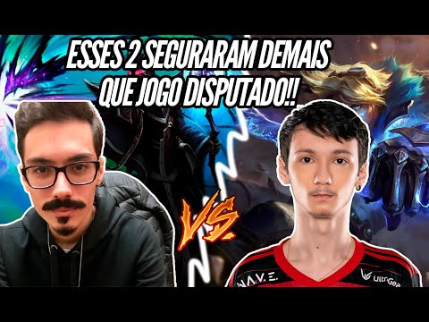 QUEM CONSEGUIU DAR MAIS DANO EZREAL OU KARTHUS! DUELO DO MANDIOCA VS NETUNO!