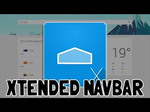 Xtended NavBar - Extra Functionality for the Navigation Bar [Android]
