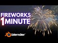 Create Fireworks In Blender In 1 Minute