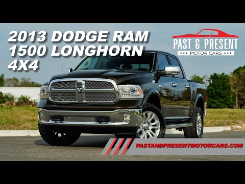 2013 Dodge Ram1500 Limited Longhorn 4x4 WesternBrown Brown 709759