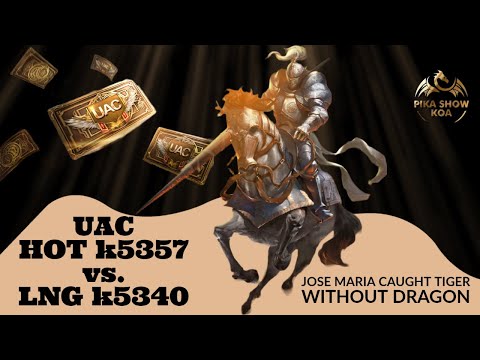 UAC • HOT k5357 vs. LNG k5340 • Jose Maria caught Tiger without dragon • King of Avalon