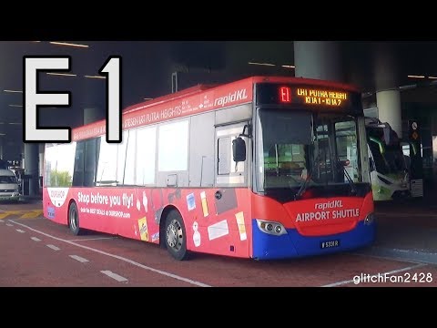 [rapidKL] W5331R on Airport Shuttle Service E1 - Scania K250UB Gemilang
