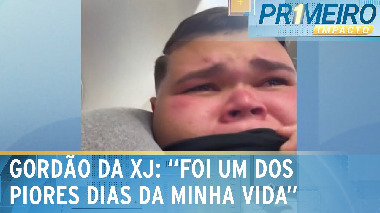 Gordão da XJ fala sobre caso de gordofobia sofrido em voo | Primeiro Impacto (19/03/25)