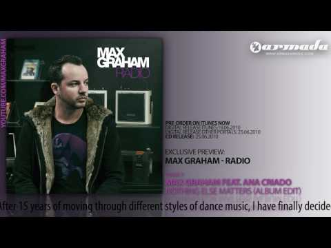 OUT NOW: Max Graham - Radio (Track 07: Max Graham feat. Ana Criado - Nothing Else Matters)
