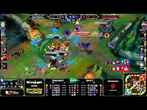 LVP DdH Sprint #1 | Underdoges vs Team SalsaLoL #1