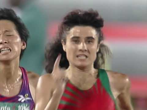 Fernanda Ribeiro conquista Ouro nos Jogos Olímpicos de Atlanta de 1996