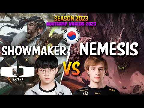 DK Showmaker vs NEMESIS - Showmaker YASUO vs Nemesis MALPHITE Mid - Patch 13.19 KR Ranked