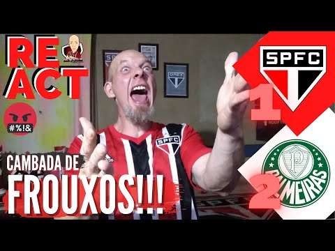 REACT WITHOUT FILTER | TERRIBLE TEAM, COWARDLY COACH | SÃO PAULO FC 1 x 2 PALMEIRAS | BRAZILIAN C...
