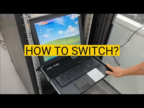 MT-1708UL, How to setup a Rackmount Console, 17'' LCD KVM drawerr