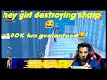 hey girl destroys sharp full fun🤣watch fully 😂#ravensharpyoutube #vaathiyargaming #bgmi #gaming