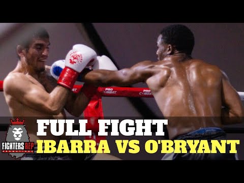 Galdino Ibarra vs Christian O'Bryant (FightersRep 9) Full Fight Kickboxing