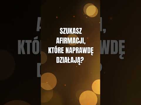 [POPKO Świat Medytacji] Szukasz afirmacji, które naprawdę działają? ???? #afirmacje #medytacja #obfitość