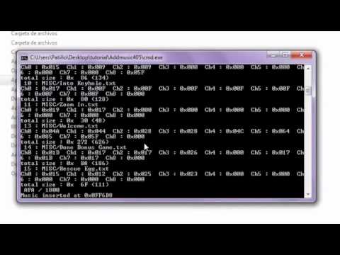 Huflungdu's (Romi's) AddMusic 405 Tutorial Español