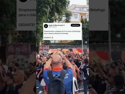 FÚRIA JOVEM CHEGANDO PRO CLÁSSICO CONTRA O FLAMENGO!