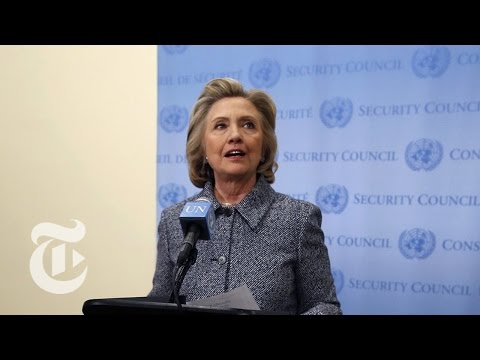 Hillary Clinton Answers Questions on Email Controversy [FULL] | The New York Times