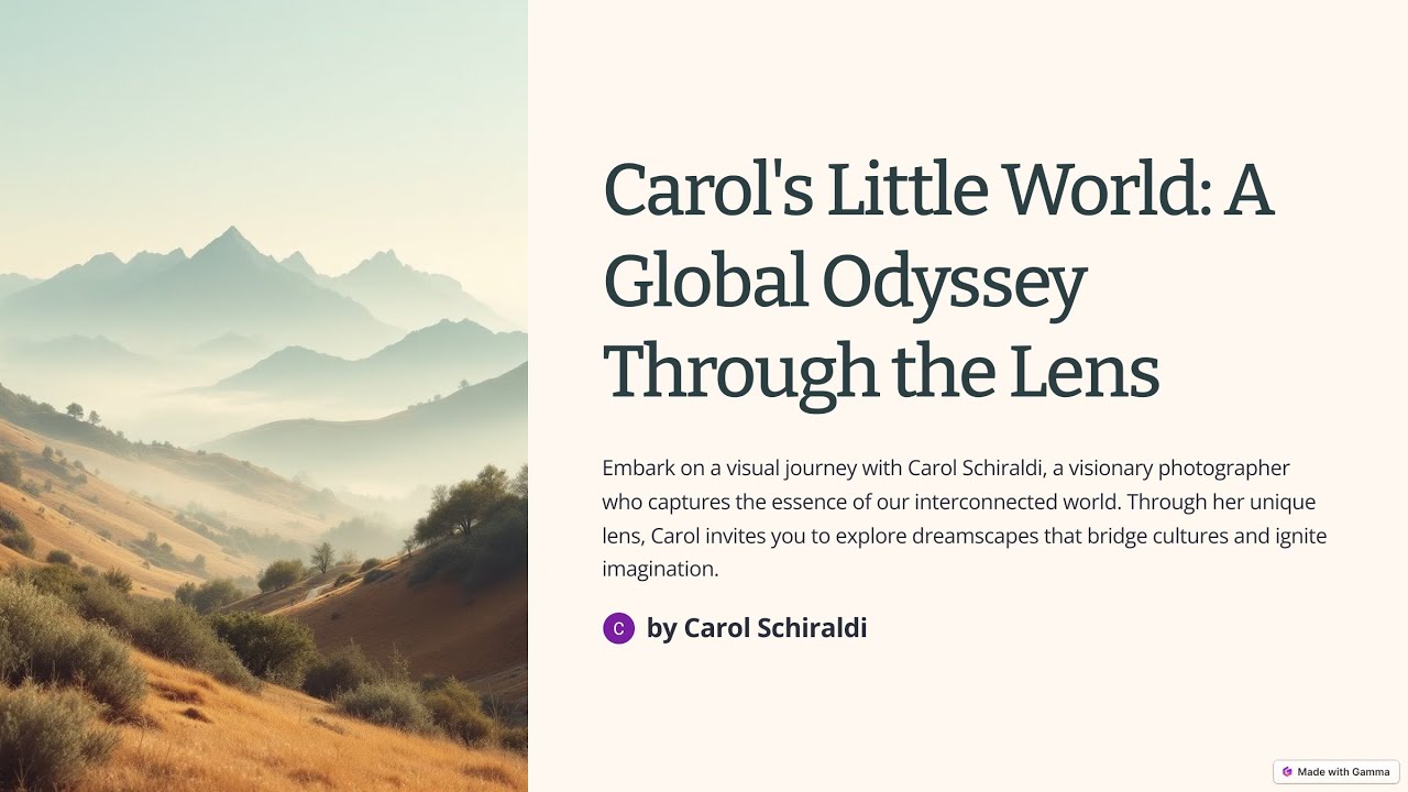 No Passport Required – It’s a Great Global Odyssey Podcast