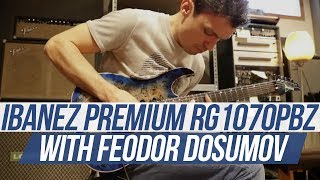 Video thumbnail for Feodor Dosumov Shreds on the Ibanez Premium RG1070PBZ by Guitar World