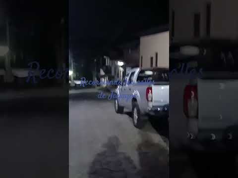 Recorriendo las Calles de Jayaque, La Libertad,  El Salvador.