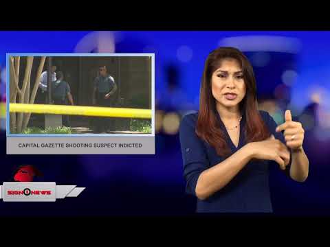 Capital Gazette shooting suspect indicted (ASL - 7.22.18)