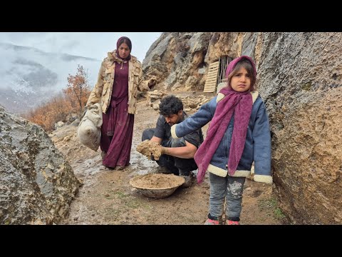 Dokumentation: Nomadenfamilie 👩 Ein hartes und schmerzhaftes Leben in einer regnerischen Höhle 🌧️🪨