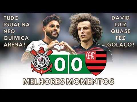 D4VID LUIZ QUASE BRILHOU! CORINTHIANS 0 X 0 FLAMENGO | MELHORES MOMENTOS | FINAL COPA DO BRASIL 2022