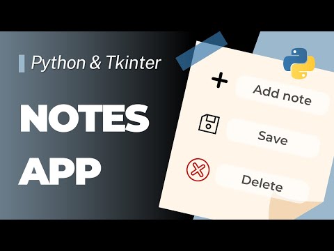 Create A Notepad With Tkinter And Python