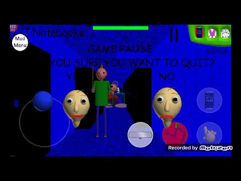 Baldi Basics 1 Year Birthday Bash Mod menu Android