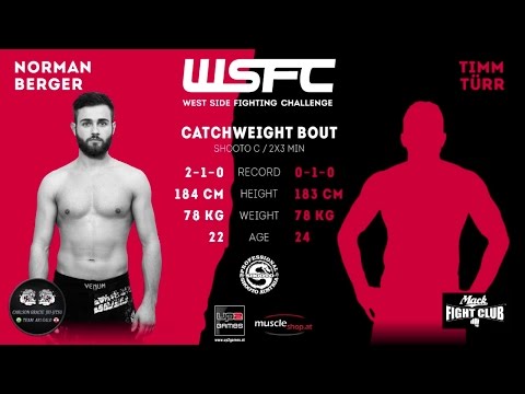WSFC 3: Norman Berger vs. Timm Türr - Full Fight