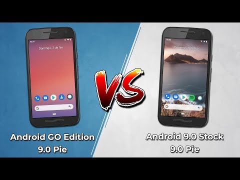 Android 9.0 GO Edition Vs Android 9.0 Stock | ROM vs ROM | P. Experience vs P. Experience GO