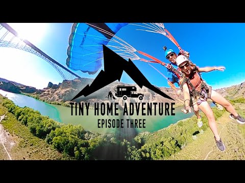 Tiny Home Adventure S3E:3 - FIRST TIME BASE JUMPING the Perrine Bridge in Twin Falls, Idaho