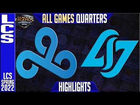 C9 vs CLG Highlights ALL GAMES LCS Lock In Quarterfinals Cloud9 vs Counter Logic Gaming By RadaR