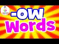 The OW Word Family Read OW Words For Children Word Family Series
