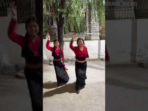 Bhumo Tsering Tsomo.#tibetan #dance #trendingshorts #trending #bhumotseringtsomo #gorshey