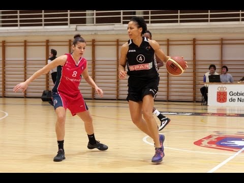 Liga Femenina 12/13.  Play Off. 1/4 Final. 2º Partido. UNB Obenasa - SPAR Unigirona