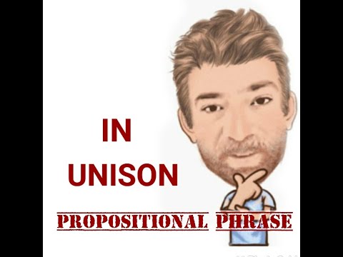 English Tutor Nick P Prepositional Phrase (108) In Unison